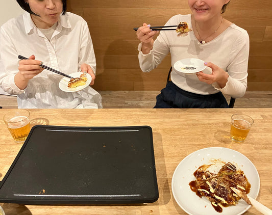 Abien magic grillで簡単シンプルお好み焼き！